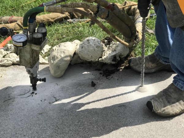Patio Mudjacking in Medina